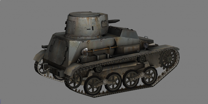 Chi-ha 1/35 окраска