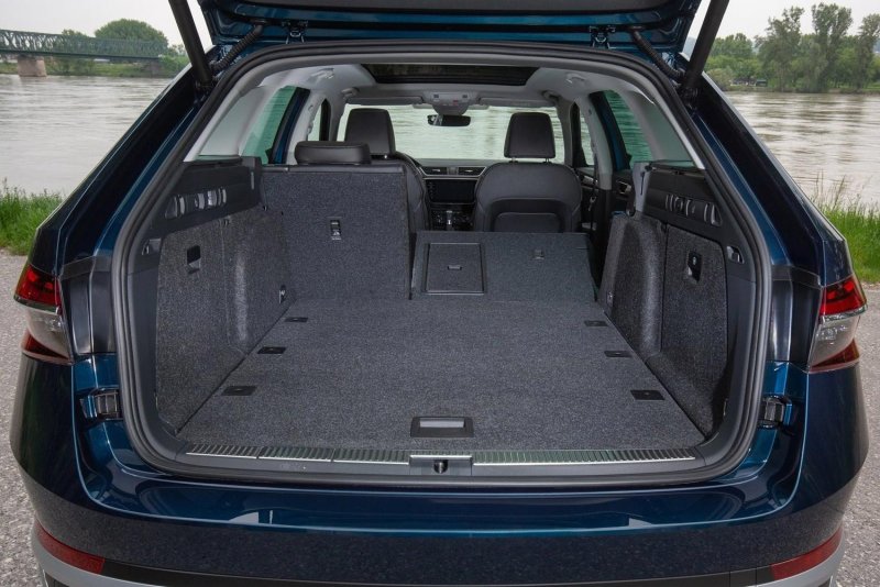 Škoda Octavia Scout 2020 багажник