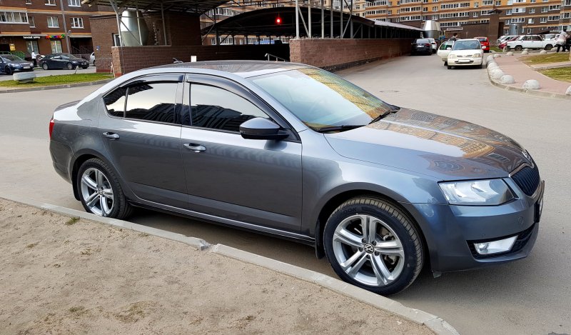 Skoda Octavia a7 на 17 дисках