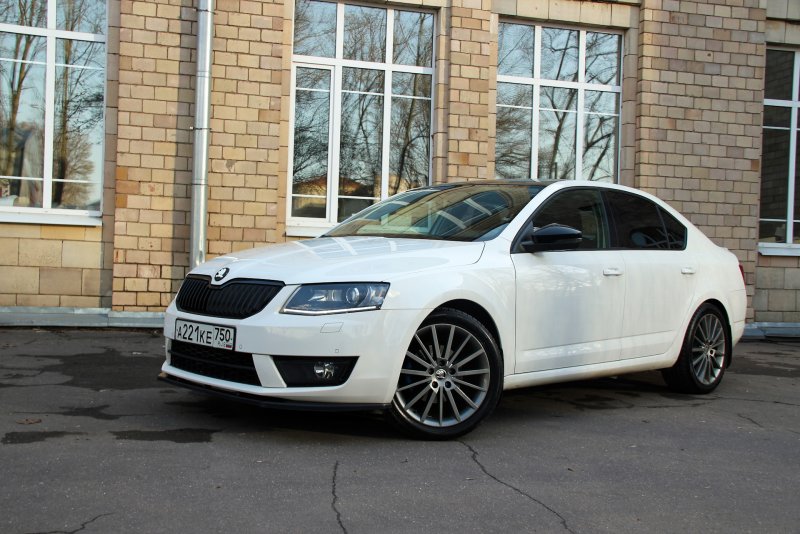 Skoda Octavia a7 на 17 дисках