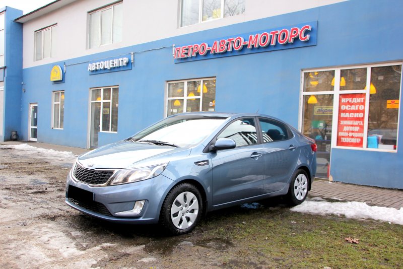 Киа Рио 3 поколения салон