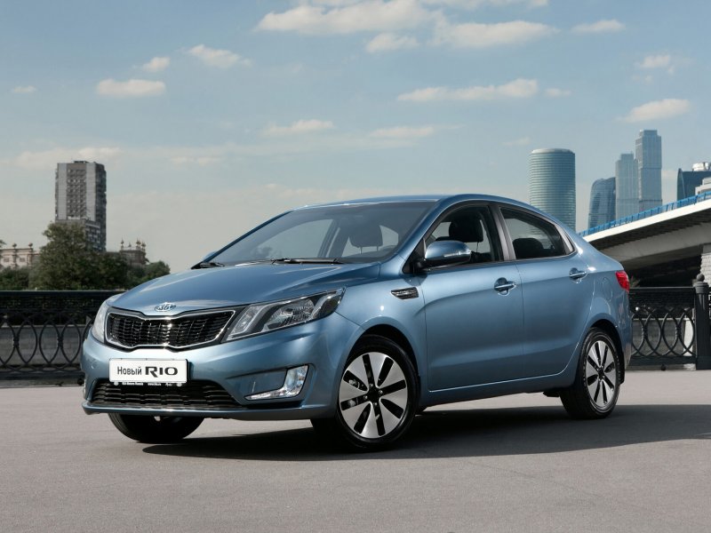 Кия Рио 2 поколения седан 2015г
