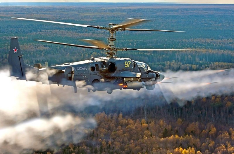 Ka52 вертолет
