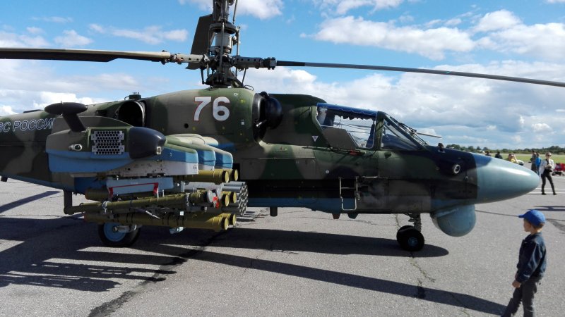 Вертолет ка-52 "Аллигатор"