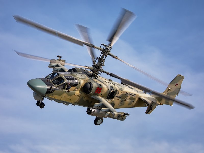 Вертолёт к-52 Аллигатор