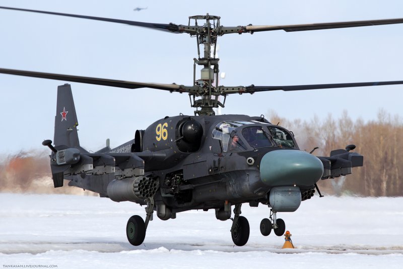 Вертолёт к-52 Аллигатор