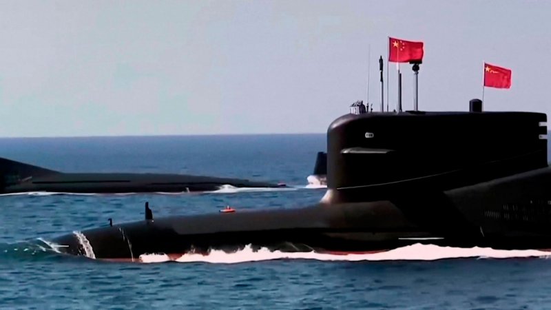 Базы подводных лодок Китая