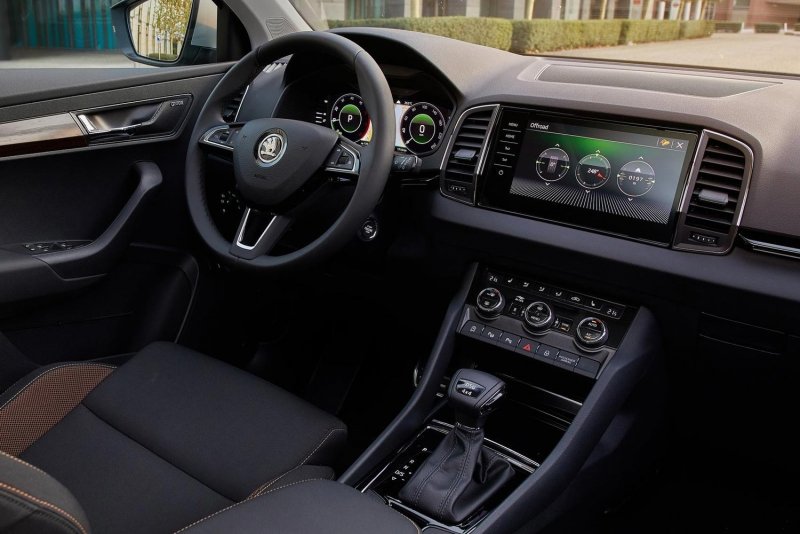 Skoda Karoq 2018 салон