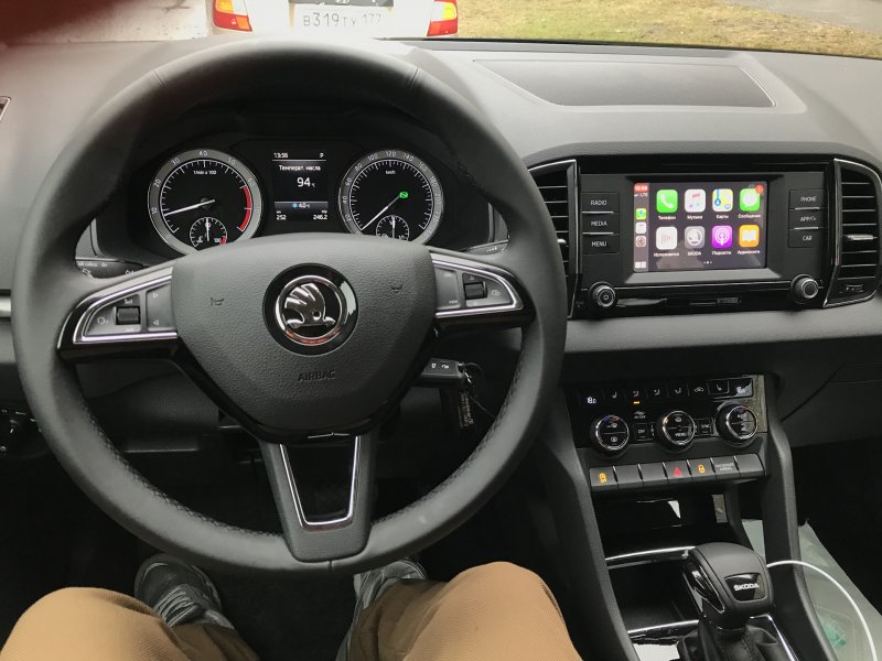 Skoda Karoq салон