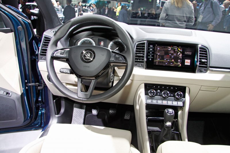 Skoda Karoq салон
