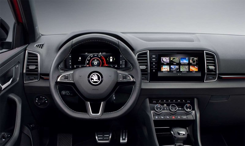 Skoda Karoq 2021 салон