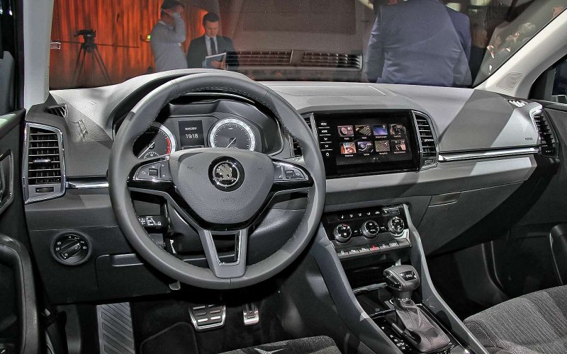 Skoda Karoq 2019 салон