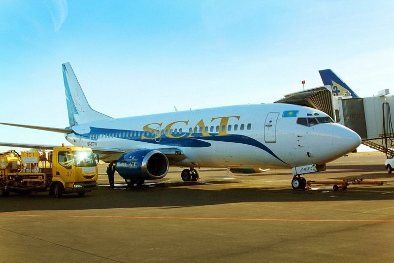 Самолет Боинг 737 авиакомпании scat