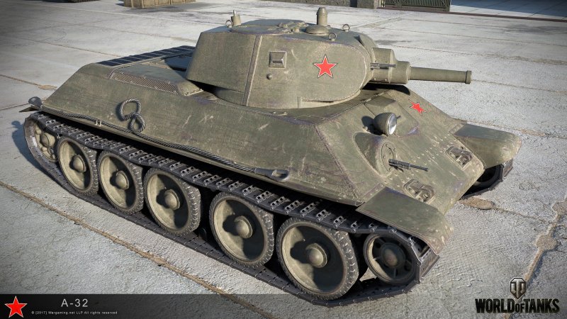 Танк а-32 СССР