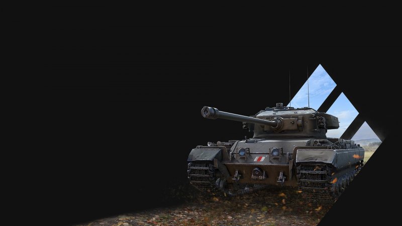 Танк 8 уровня Caernarvon