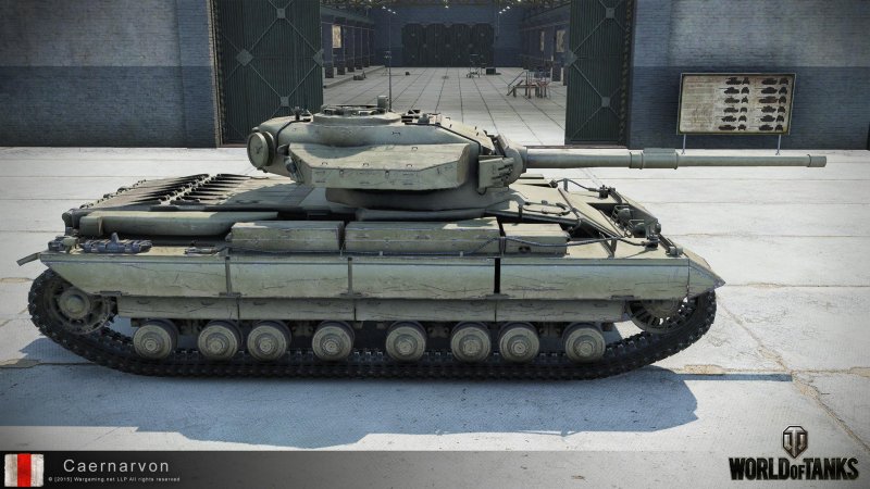Caernarvon броня