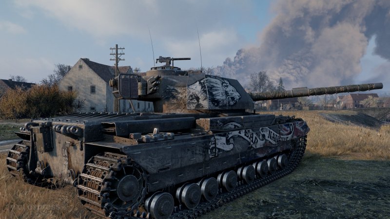 World of Tanks Caernarvon