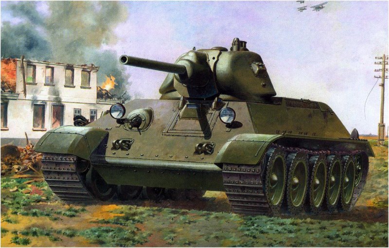 Т-34-76 С пушкой л-11