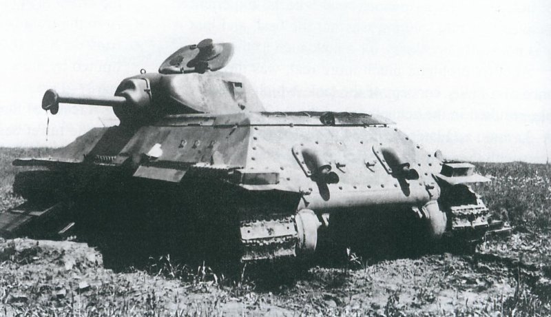 Танк т34 1940 года