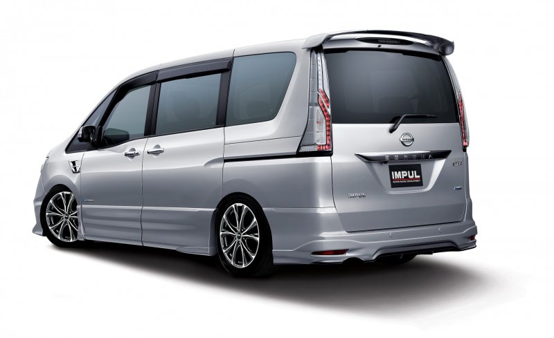 Спойлер Nissan Serena c26
