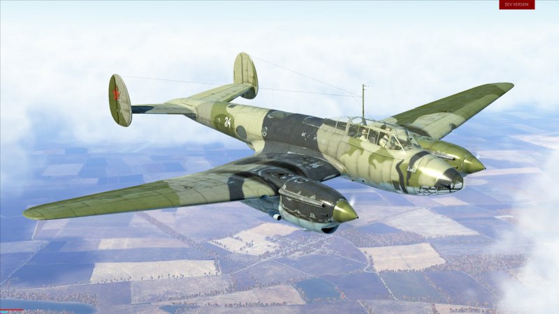 Пе-2 бомбардировщик