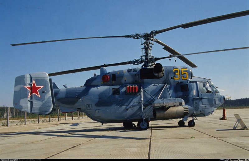 Вертолет ка-31 кабина