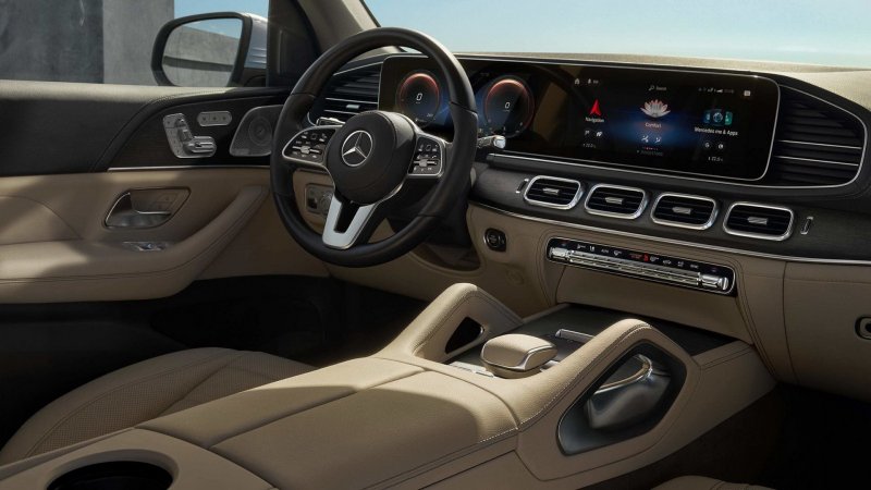 Mercedes Benz GLS 2017 салон