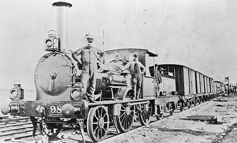 1 Железная дорога в Англии 1825 год