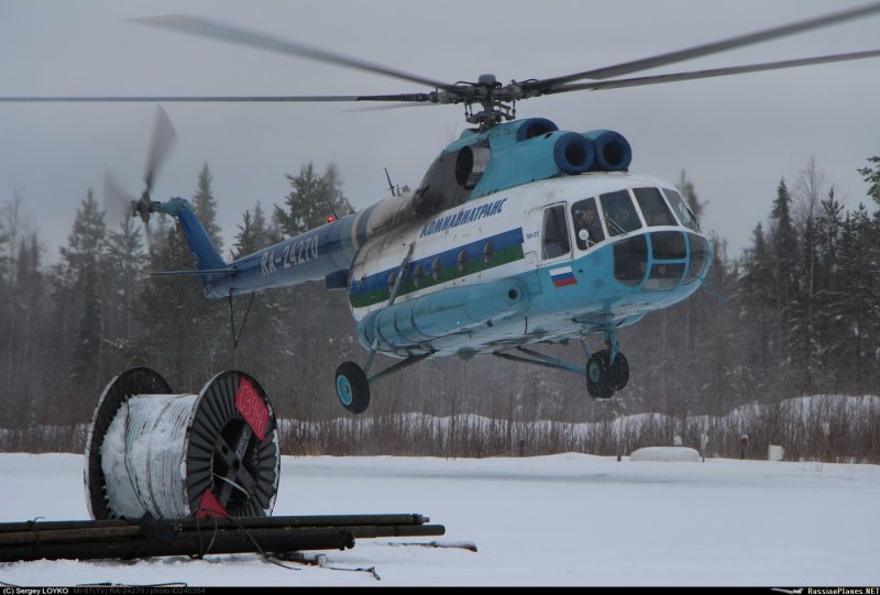 Ми 8т малая Авиация Карелии