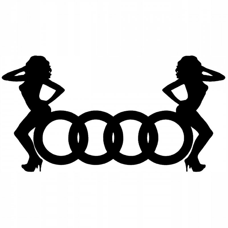 Наклейка Audi