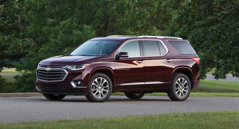 Chevrolet Traverse 2018 салон