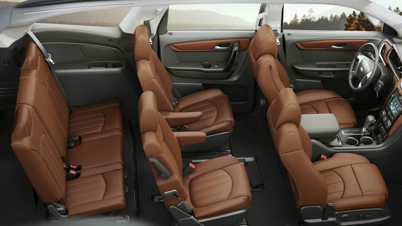 Chevrolet Traverse 2020 салон