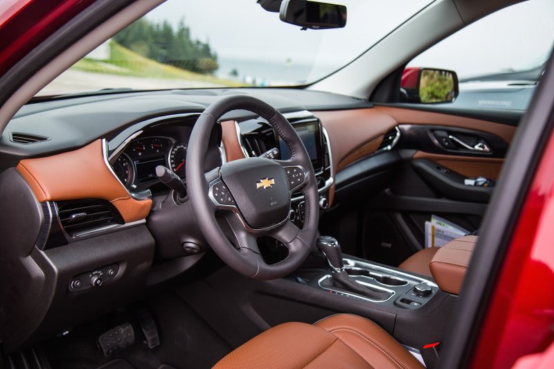 Chevrolet Traverse 2019 салон