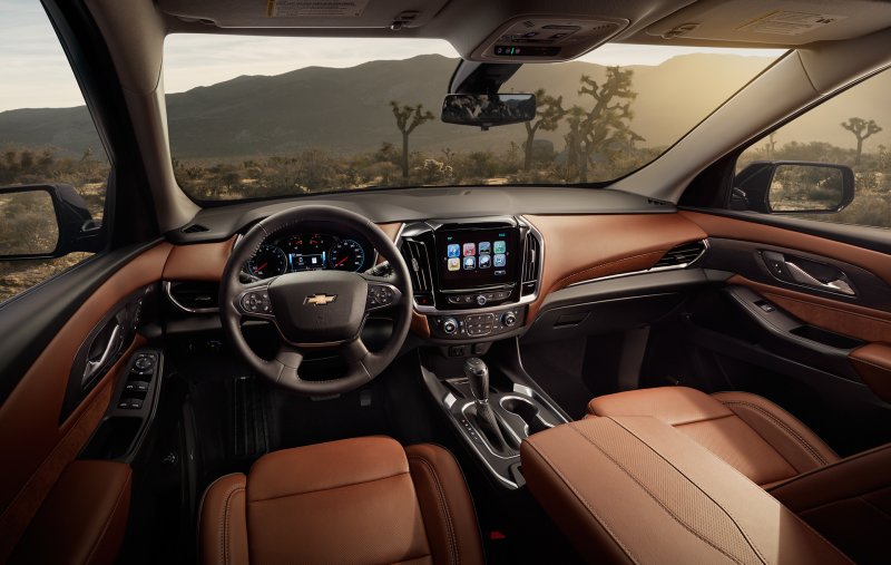 Chevrolet Traverse 2018 салон