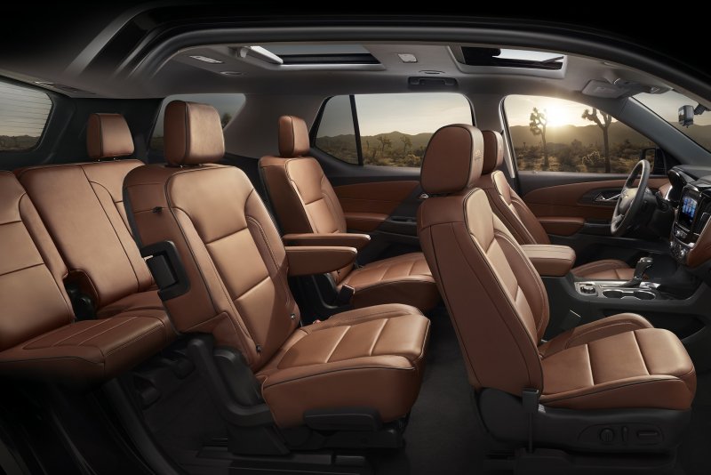 Chevrolet Traverse 2018 салон