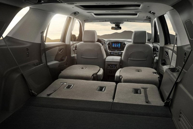 Chevrolet Traverse 2021 салон