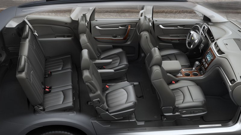 Chevrolet Traverse 2018 салон