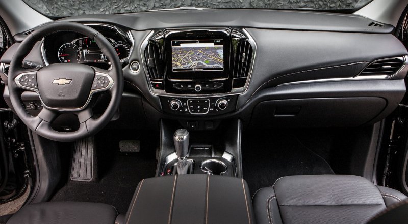 Chevrolet Traverse 2009 салон
