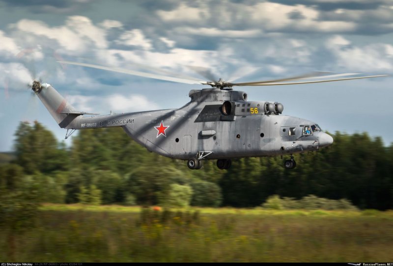 Ми-6 и ми-26 рядом