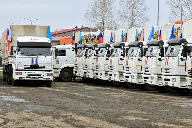Гуманитарный конвой МЧС России