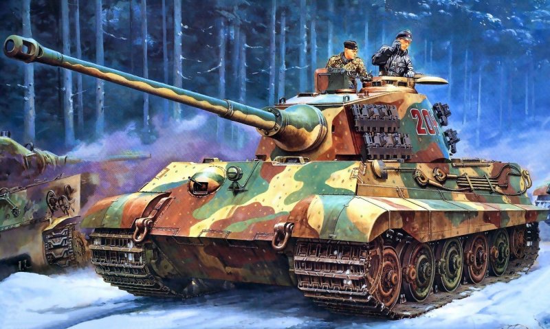 Королевский тигр танк