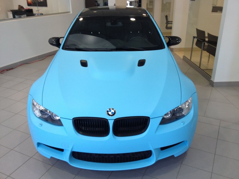 BMW Portimao Blue матовая пленка