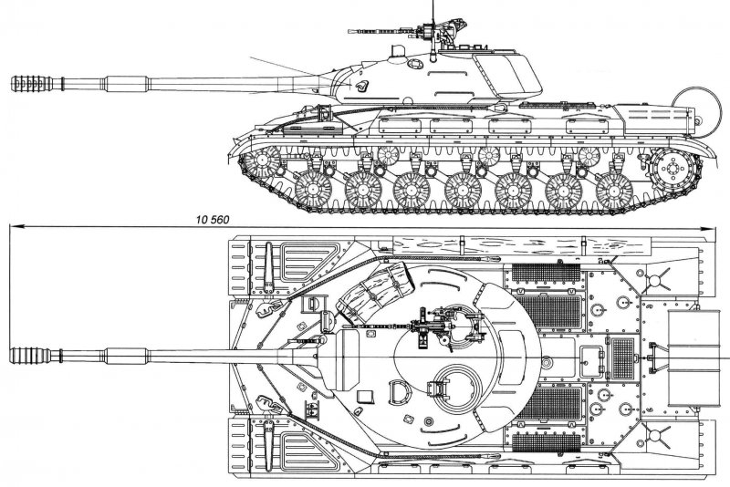 Танк т-10 чертежи