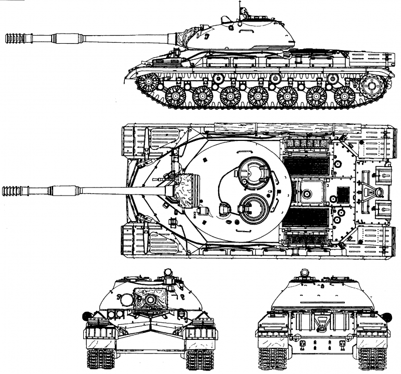 Танк т-10 схема