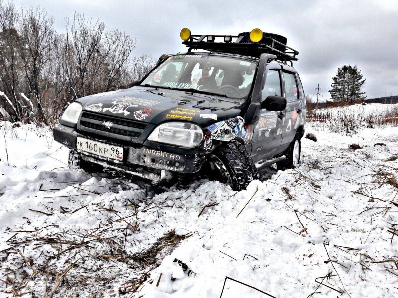 Niva Chevrolet оффроад