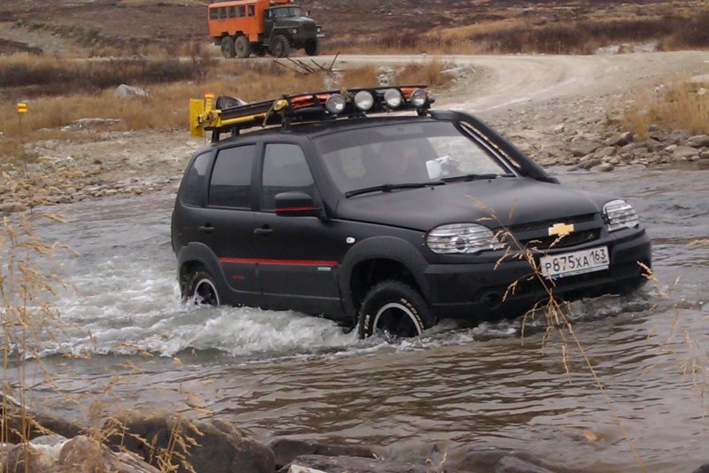 Niva Chevrolet офф роуд