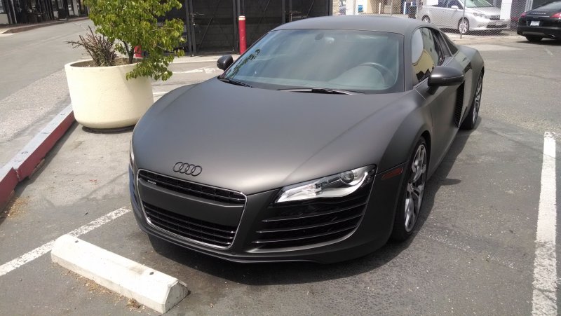 Audi r8 Black Matte