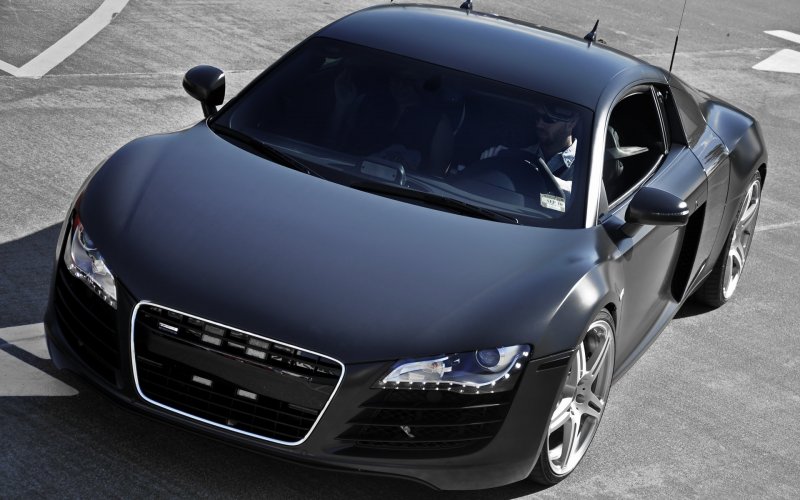 Audi r8 Black Matte