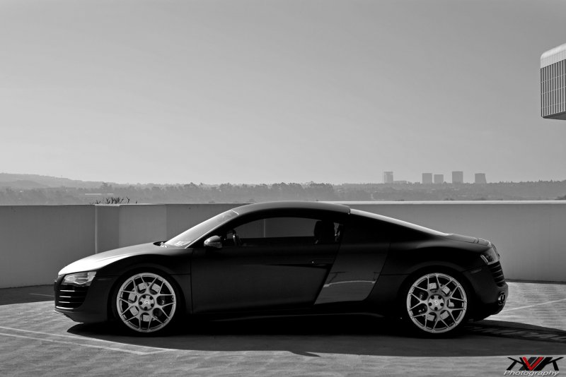 Audi r8 Black Matte