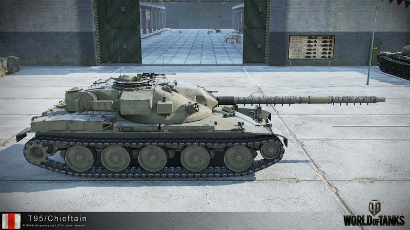 Танк Chieftain t95
